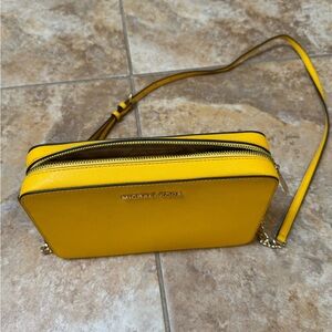 Michael Kors Vibrant Yellow Crossbody Bag